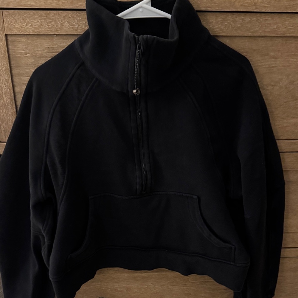 Lululemon Scuba Half-Zip Pullover - Black